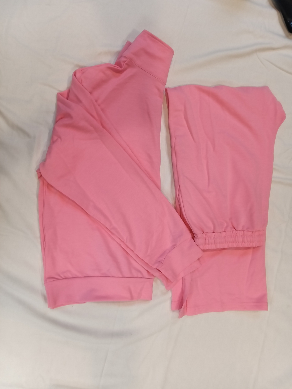 Women's Pink Jogger Set - Brand Not Visible